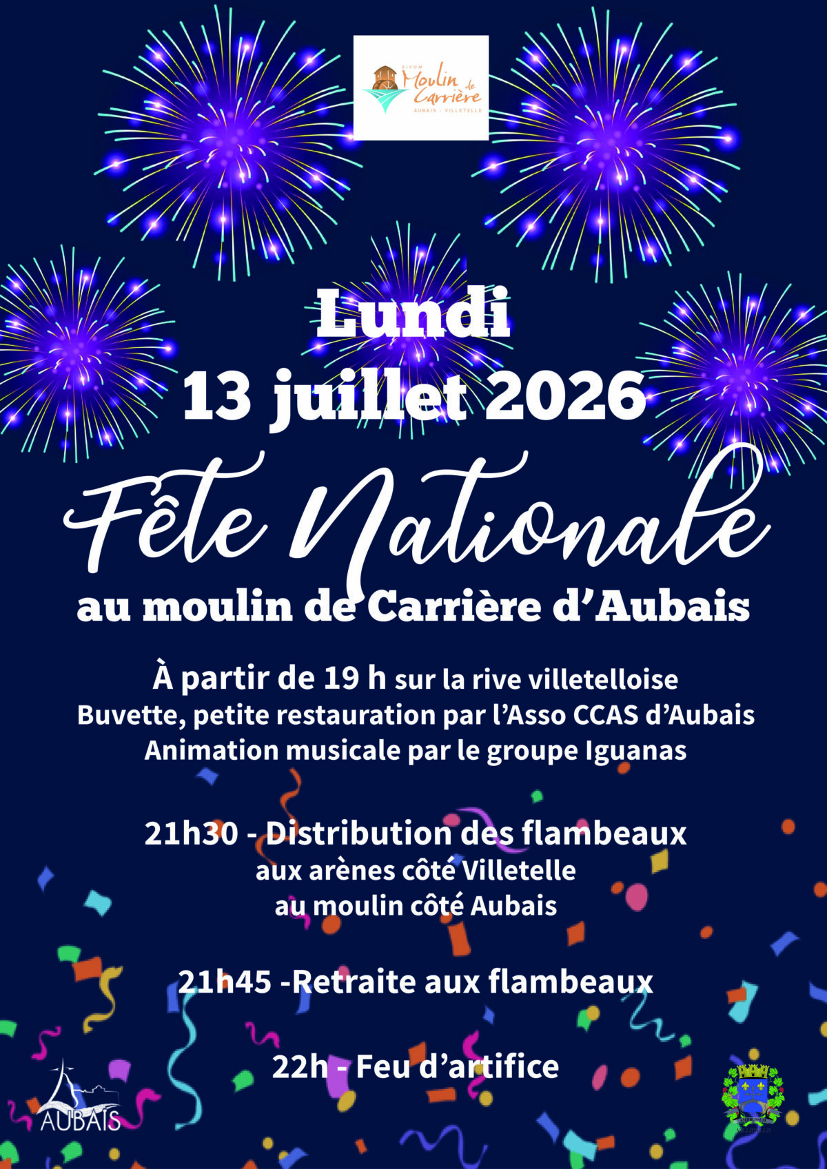 affiche 13 juillet