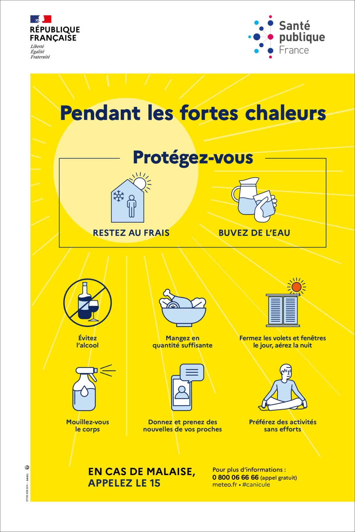 fortes chaleurs prévention