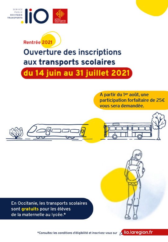 inscription transports scolaires