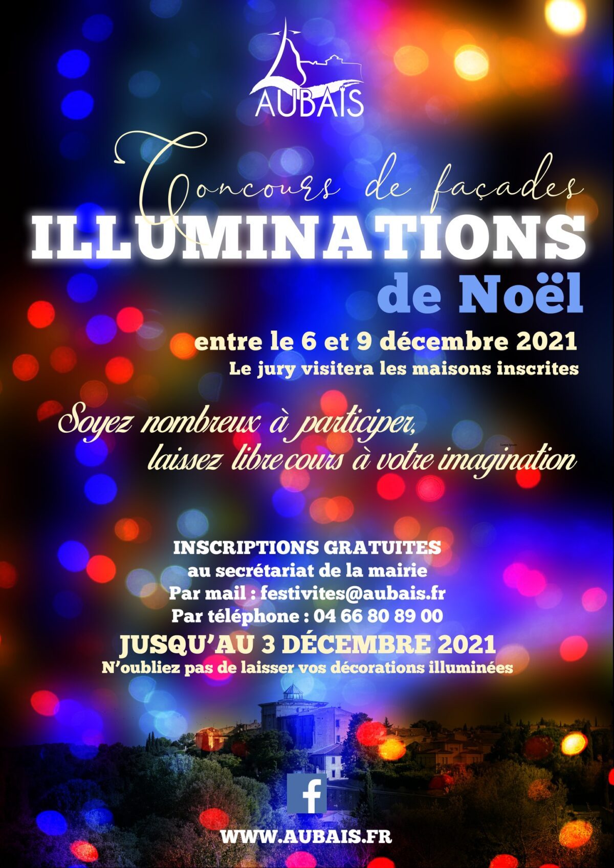 affiche concours illuminations 2021