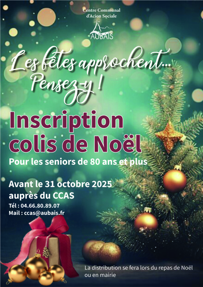 affiche inscription
