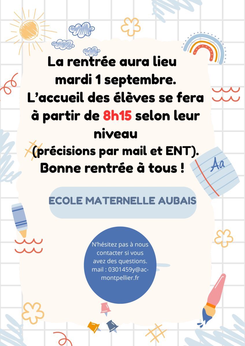 affiche rentrée maternelle aubais page 0001