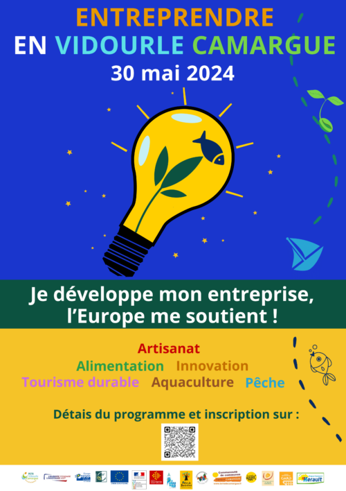 affiche entreprendre avec l europe en vidourle camargue 300524 1