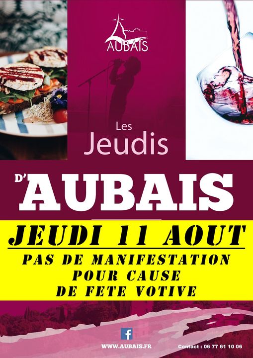 jeudi aubais