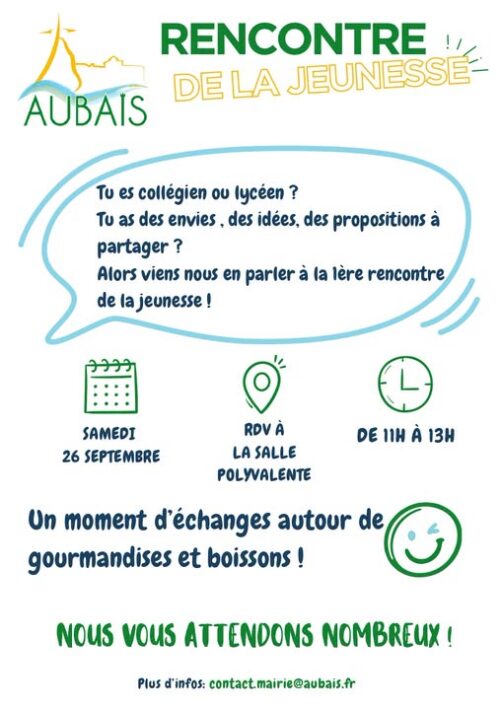 rencontre jeunesse